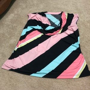 Multicolored professional tank